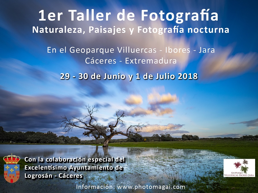 Taller de Fotografía de naturaleza y paisajes nocturnos en el Geoparque de las Villuercas Ibores Jara